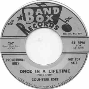 Countess Edee - Will You / Once In A Lifetime