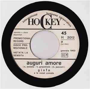 Ginto E Le Vocal Comets - Auguri Amore