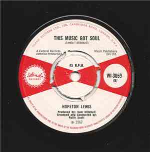 Hopeton Lewis - Let The Little Girl Dance / This Music Got Soul