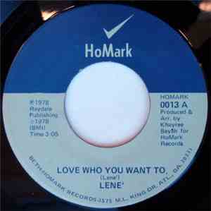 Lene  - Love Odyssey / Love Who You Want To