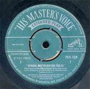Michael Sammes & Enid Heard With John Gregory & His Orchestra -  Musical Multiplication Tables - Numbers Tables Two To Seven