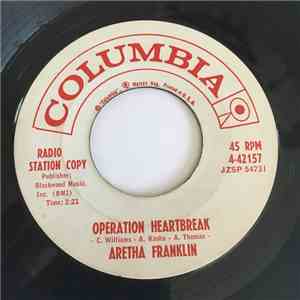 Aretha Franklin - Rock-A-Bye Your Baby With A Dixie Melody / Operation Heartbreak