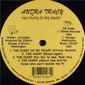 Audra Tracy - The Diary Of My Heart