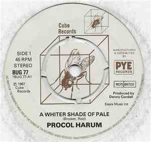 Procol Harum - A Whiter Shade Of Pale / Homburg