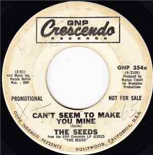 The Seeds - Can't Seem To Make You Mine
