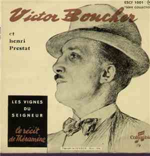 Victor Boucher, Henri Prestat - Les Vignes Du Seigneur