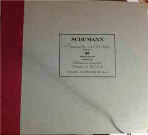 Bruno Walter Conducting The New York Philharmonic Orchestra, Robert Schumann - Symphony No. 3 In E Flat Major (