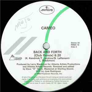 Cameo - Back And Forth