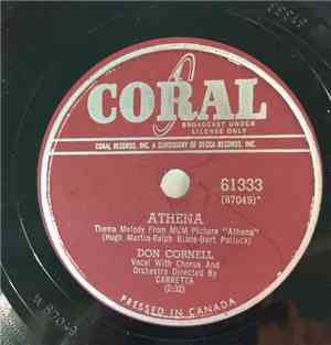 Don Cornell - No Man Is An Island / All At Once