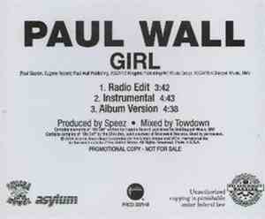 Paul Wall - Girl