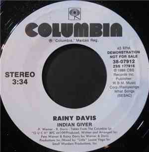 Rainy Davis - Indian Giver