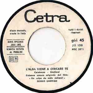 Sergio Endrigo - Back Home, Someday / L'Alba Viene A Cercare Te