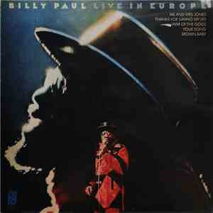 Billy Paul - Live In Europe