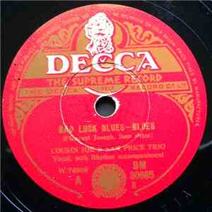 Cousin Joe And Sam Price Trio - Bad Luck Blues / Box Car Shorty And Peter Blue
