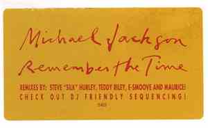 Michael Jackson - Remember The Time
