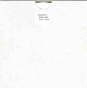 Tsukimono - What Note, Who's Note?
