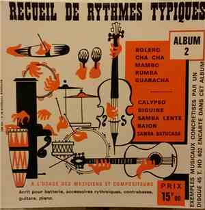 Unknown Artist - Recueil De Rythmes Typiques - Album N°2