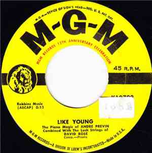 André Previn - David Rose - Like Young / Young Man's Lament