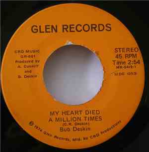 Bub Deskin - My Heart Died A Million Times
