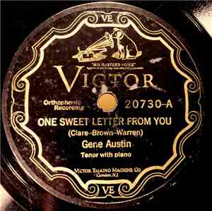 Gene Austin - One Sweet Letter From You / Yesterday