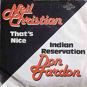 Neil Christian  / Don Fardon - That's Nice / Indian Reservation