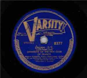 Quintette Of The Hot Club Of France - Dinah / I've Had My Moments