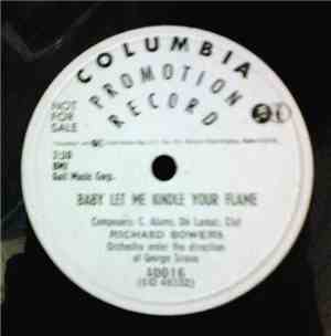 Richard Bowers  - Tear Drop In The Rain / Baby Let Me Kindle Your Flame
