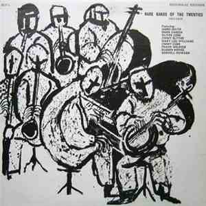 Various - Rare Bands Of The Twenties