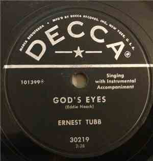 Ernest Tubb - God's Eyes / Don't Forbid Me