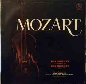 Mozart / Colonne Orchestra / Orchestra Of The Amsterdam Philharmonic Society - Manoug Parikian - Violin Concertos Nos 1 & 5