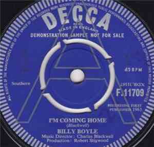 Billy Boyle - I'm Coming Home