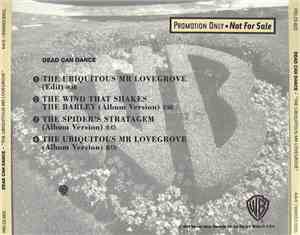 Dead Can Dance - The Ubiquitous Mr Lovegrove
