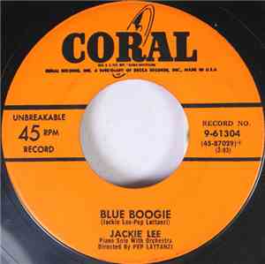 Jackie Lee  - Blue Boogie / I Cant Give You Anything But Love