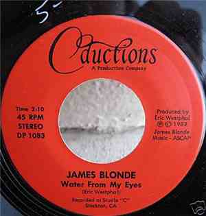 James Blonde - Water From My Eyes