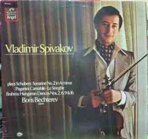Vladimir Spivakov - Vladimir Spivakov Plays Schubert, Paganini And Brahms