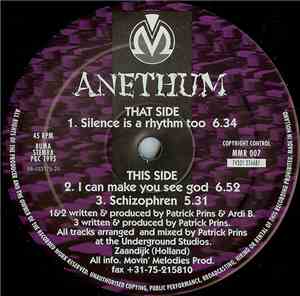Anethum - Silence Is A Rhythm Too