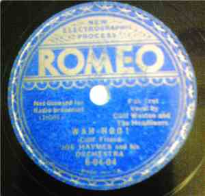 Joe Haymes & His Orchestra - Wah-Hoo! / I'm Gonna Clap My Hands