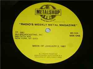 Various - Metalshop - Radio's Weekly Metal Magazine (Week Of January 2, 1987)