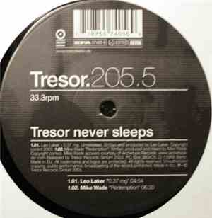 Various - Tresor Never Sleeps