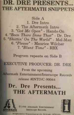 Dr. Dre - The Aftermath Snippets