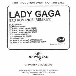 Lady Gaga - Bad Romance (Remixes)