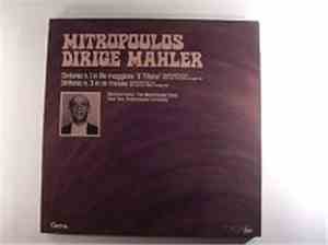 Mitropoulos Dirige Mahler - Sinfonia N.1 In Re Maggiore 