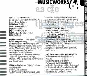 Various - Musicworks 64: Sound Ecology 3 - Perception