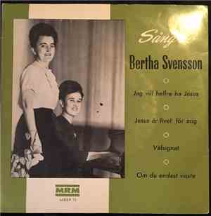 Bertha Svensson - Sång Av Bertha Svensson