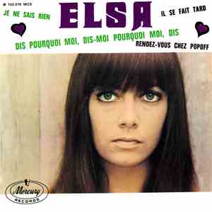 Elsa  - Je Ne Sais Rien