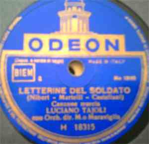 Luciano Tajoli - Letterine Del Soldato / M'Hanno Detto Che Tu