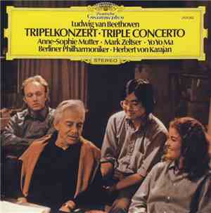 Ludwig van Beethoven - Anne-Sophie Mutter, Mark Zeltser, Yo Yo Ma, Berliner Philharmoniker, Herbert von Karajan - Tripelkonzert • Triple Concerto