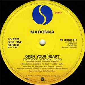Madonna - Open Your Heart