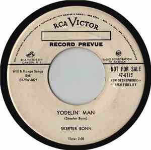 Skeeter Bonn - Yodelin' Man / Second Choice