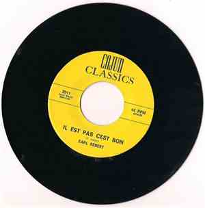 Earl Rebert - Il Est Pas Cest Bon
